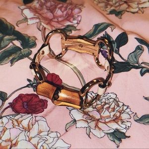🌹 Gucci Bamboo Horsebit Bracelet